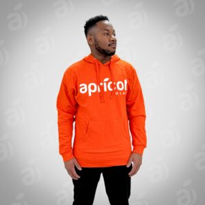 Apricot Solar Hoodie Sweatshirt – Orange
